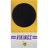 NFL Minnesota Vikings White Striped Xbox Series S Console Skin